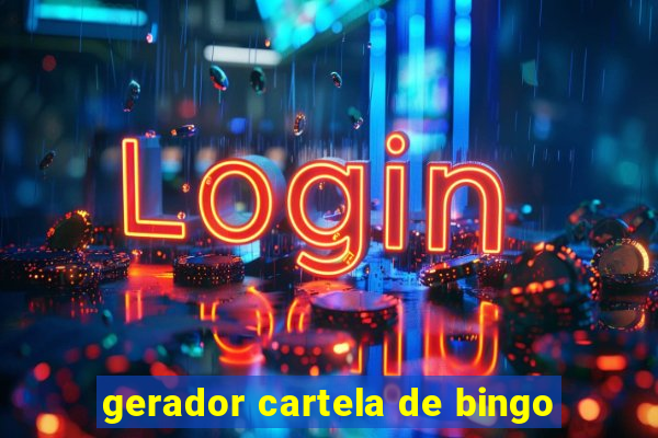 gerador cartela de bingo